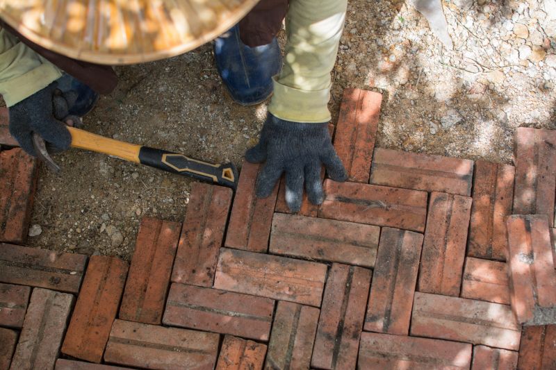 Patio Brick Installation in Warwick, RI