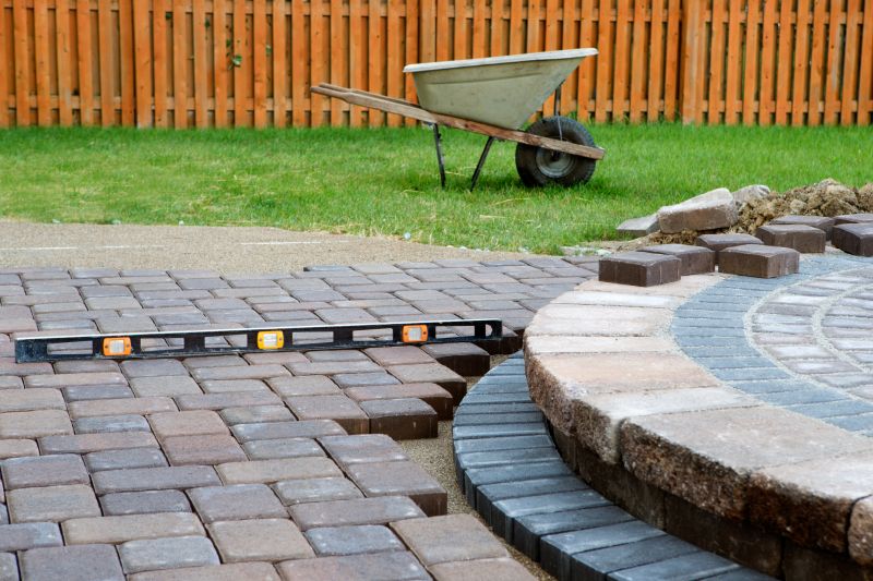 Patio Brick Installation in Nashua, NH