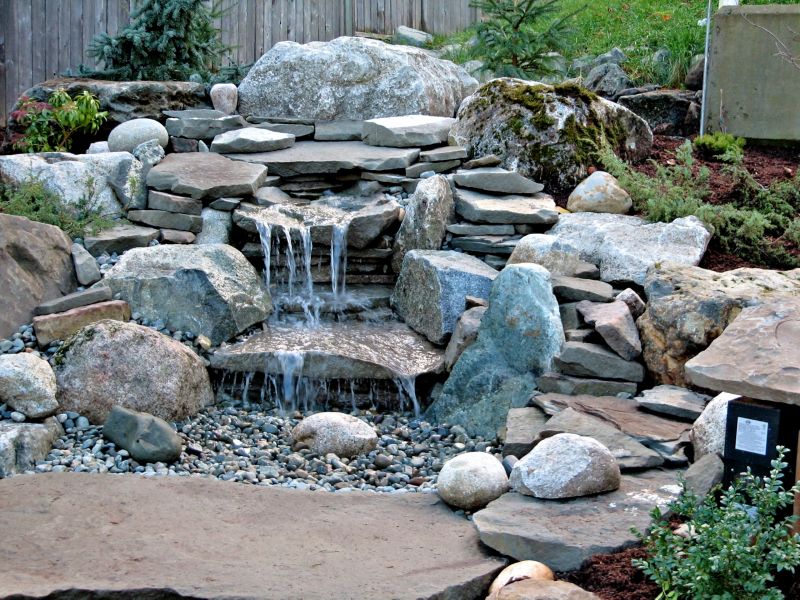 Rock Waterfall Installation in Honolulu, HI