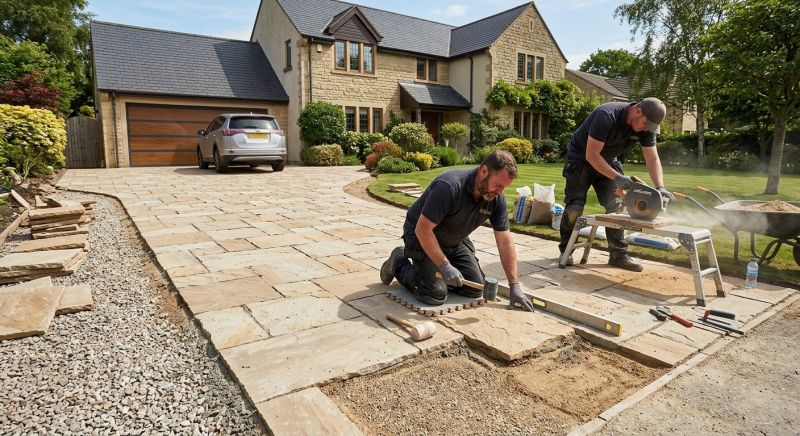Stone Driveway Construction in Longmont, CO